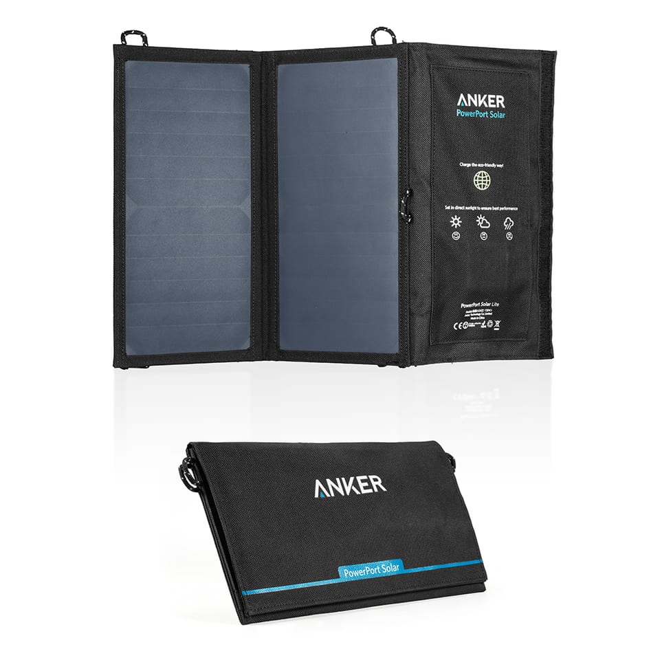 Anker 15W Solar powered phone charger