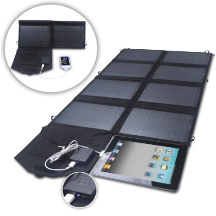 Sunkingdom 52W solar panel phone charger 