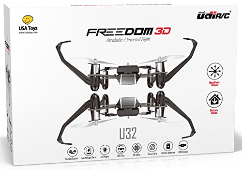 UDI Freedom U32 RC Mini Quadcopter Drone RTF