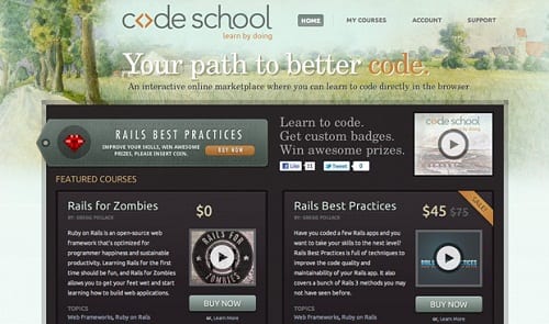Code School Learn to code