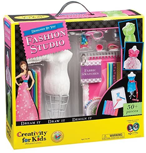 Creativity for Kids Designed by You Fashion Studio, Fashion Design Kit for Kids