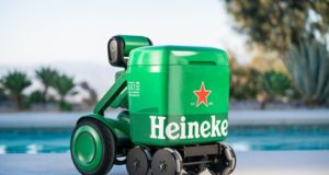Heineken-B.O.T.-1 Beer Delivery Robot