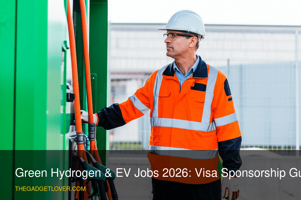 Green Hydrogen & EV Jobs 2026: Visa Sponsorship Guide - Green energy engineer 2026