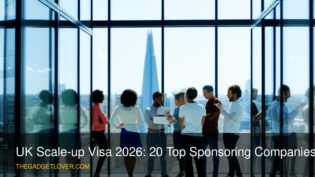 UK Scale-up Visa 2026: 20 Top Sponsoring Companies - UK tech office 2026
