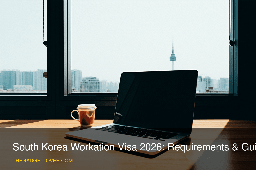 South Korea Workation Visa 2026: Requirements & Guide - Seoul digital nomad workspace