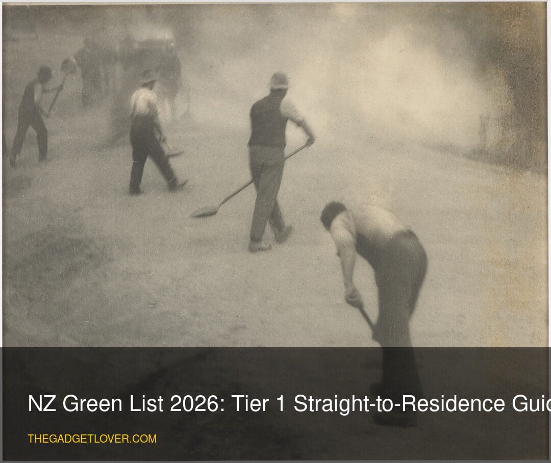 New Zealand Green List 2026 Straight to Residence - NZ - New Zealand construction site