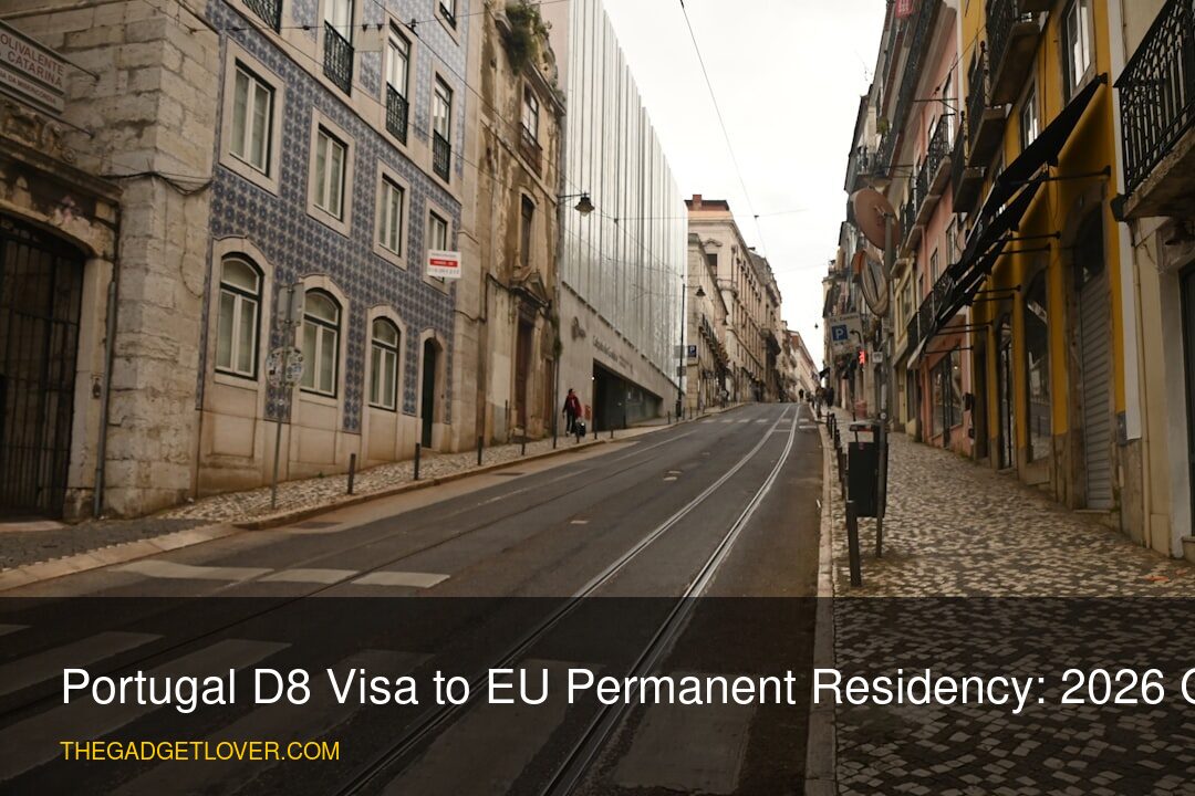 Portugal D8 Visa to EU Permanent Residency: 2026 Guide - Lisbon digital nomad workspace