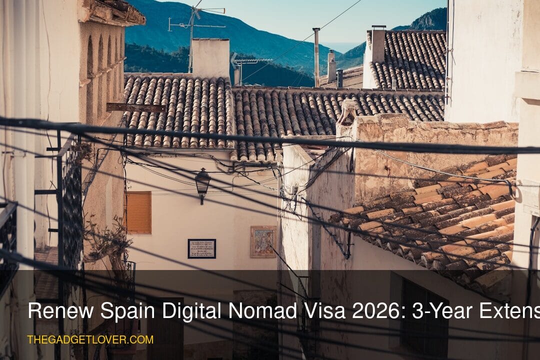 Renew Spain Digital Nomad Visa 2026: 3-Year Extension Guide - Spain remote work lifestyle
