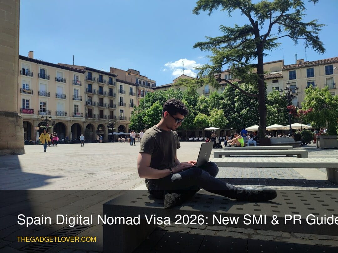 Spain Digital Nomad Visa 2026: New SMI & PR Guide - digital nomad Spain laptop