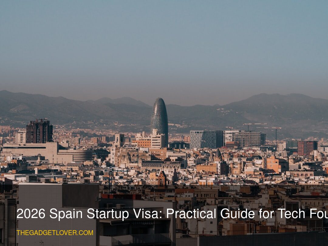 2026 Spain Startup Visa: Practical Guide for Tech Founders - modern office Barcelona tech