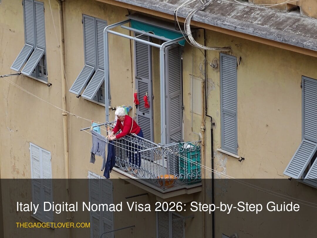 Italy Digital Nomad Visa 2026: Step-by-Step Guide - remote worker Italy balcony
