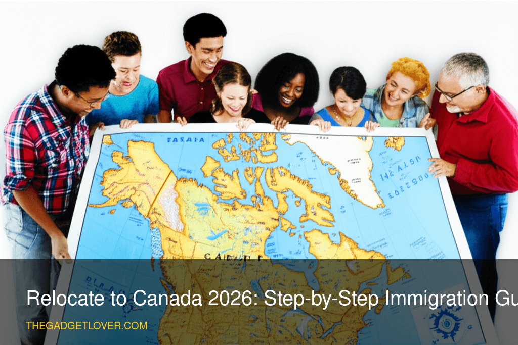 Diverse individuals planning to relocate to Canada